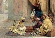 Arab or Arabic people and life. Orientalism oil paintings 17, unknow artist